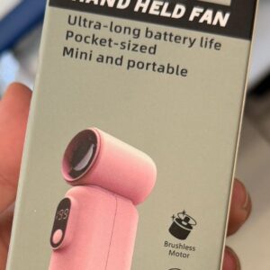 Mini ventilador portátil - super potente