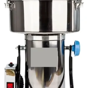 Processador De Alimentos Moedor Elétrico Grãos 4.5l Inox Aço Prateado 220v